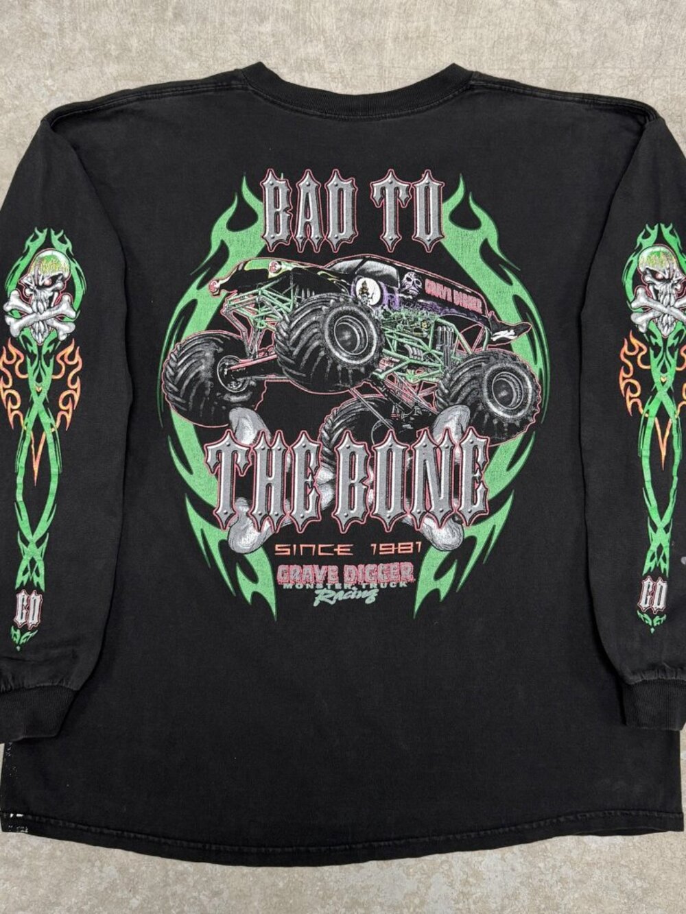Vintage Grave Digger Longsleeve